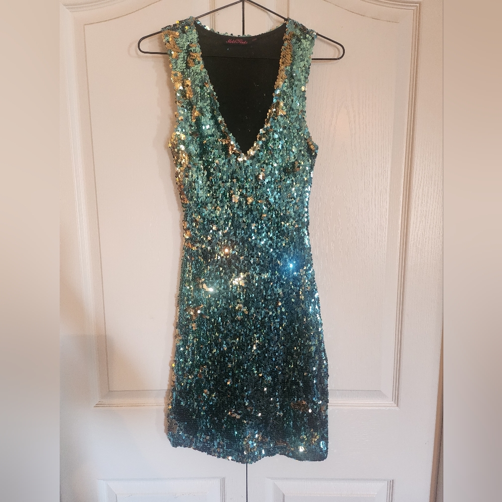 Motel Rocks 2 way sequin dress